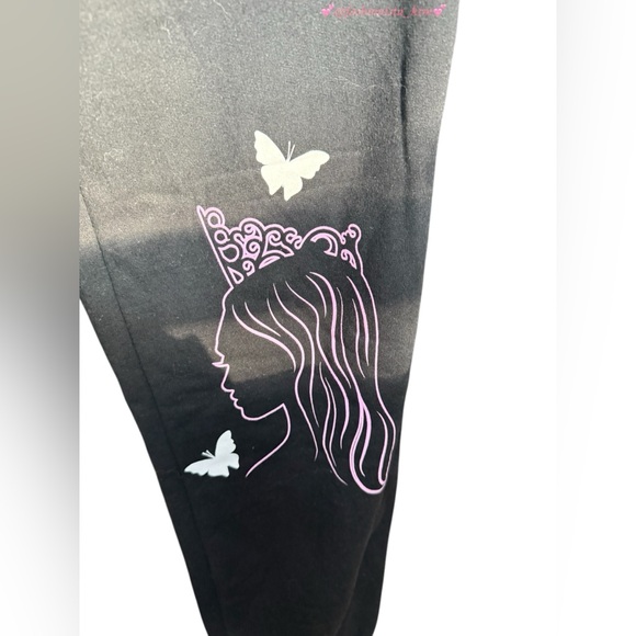 Wicked black sweatpants joggers pink goes with green
NWT - Picture 8 of 9